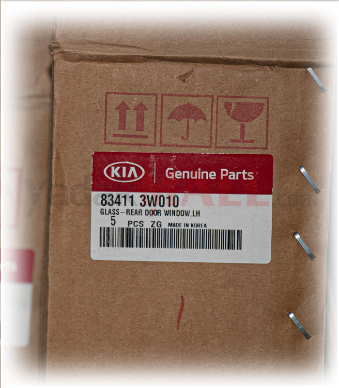 شیشه در عقب چپ اسپورتیج 2013